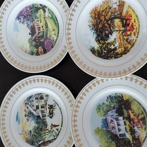Currier & Ives Four Seasons 1995 limited edition plates